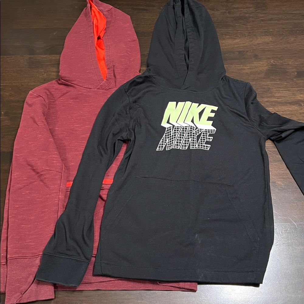 Nike Black Thick Long Sleeve with Logo - Plus an Extra!!